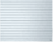 Profilering - Sectionale garagedeur - model Horzontaal smal, Woodgrain - Van IJperen Garagedeuren