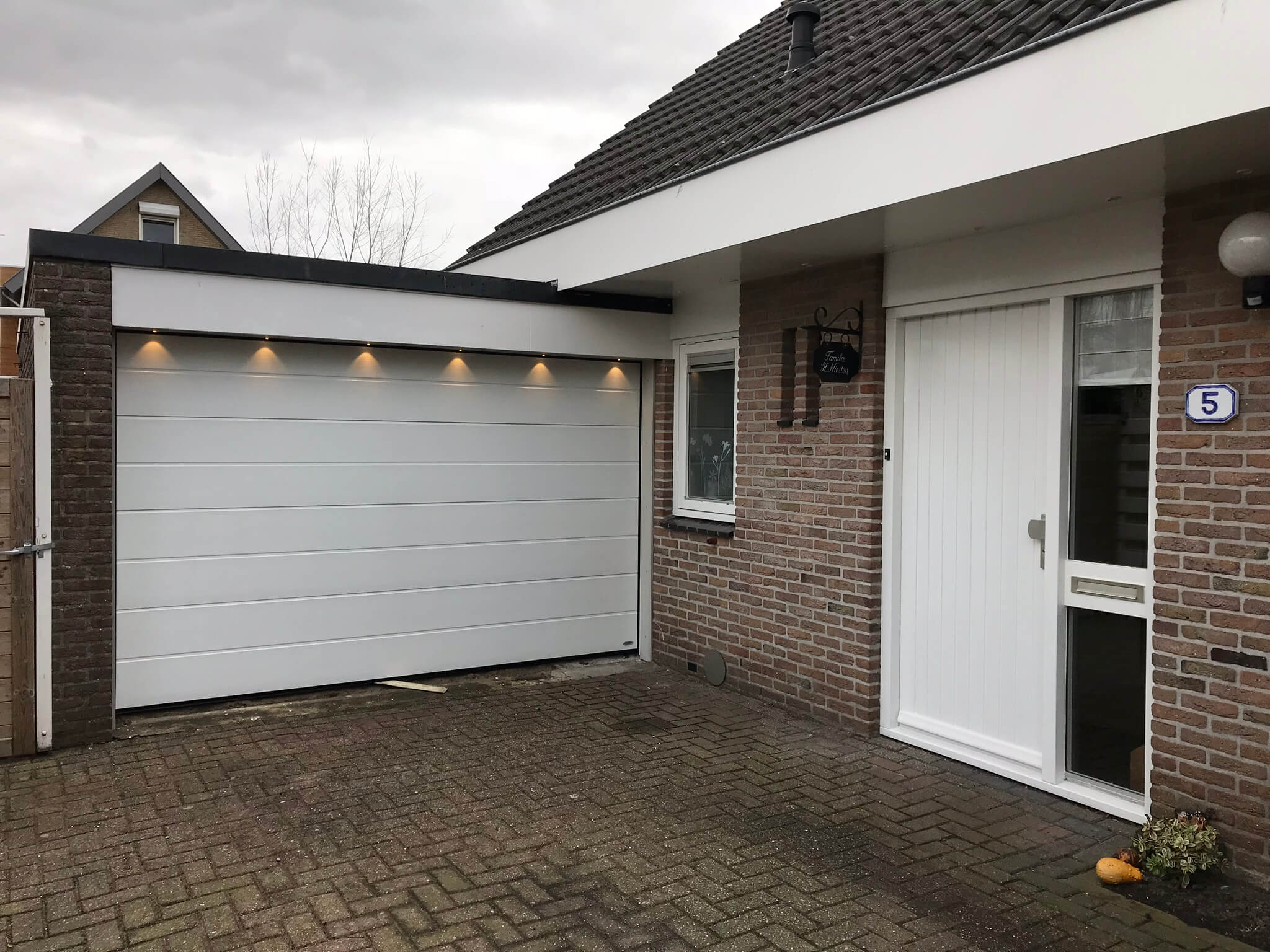 Novoferm ISO45, horizontaal breed, LED Lijst, Langeraar, 032018